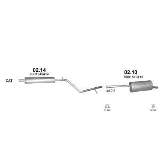 Išmetimo sistema POLMO POLMO00227