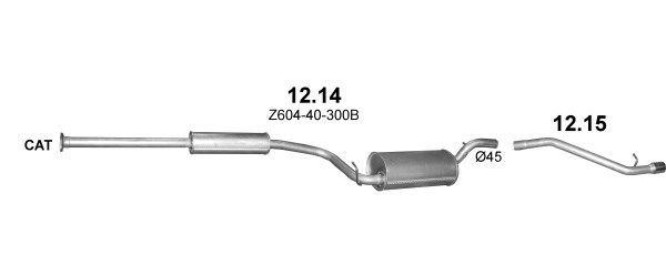 Išmetimo sistema POLMO POLMO00239