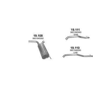 Išmetimo sistema POLMO POLMO00245
