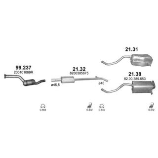 Išmetimo sistema POLMO POLMO00262