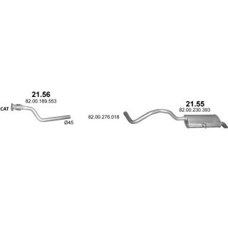 Išmetimo sistema POLMO POLMO00267