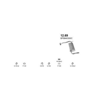 Išmetimo sistema POLMO POLMO00309