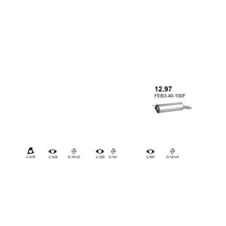 Išmetimo sistema POLMO POLMO00314