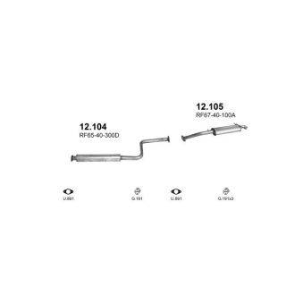 Išmetimo sistema POLMO POLMO00316