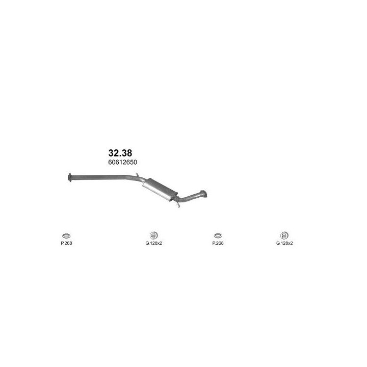 Išmetimo sistema POLMO POLMO00357