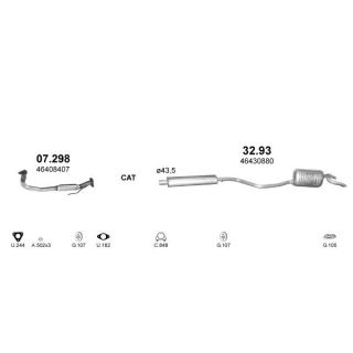 Išmetimo sistema POLMO POLMO00472