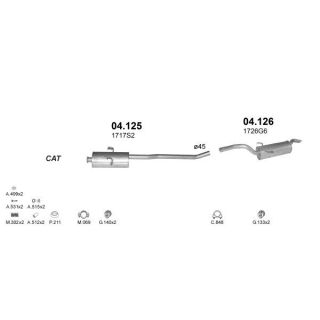 Išmetimo sistema POLMO POLMO00481
