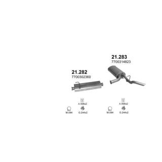 Išmetimo sistema POLMO POLMO00494