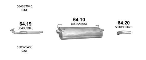 Išmetimo sistema POLMO POLMO00517