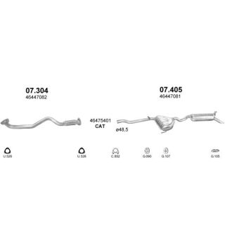 Išmetimo sistema POLMO POLMO00629