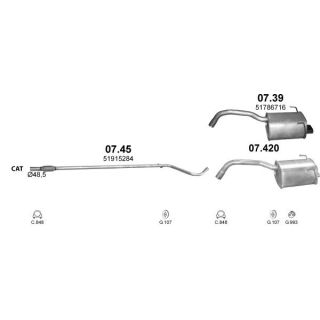 Išmetimo sistema POLMO POLMO00633
