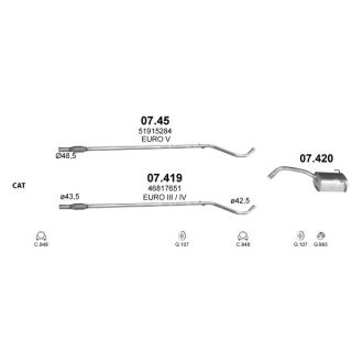 Išmetimo sistema POLMO POLMO00634