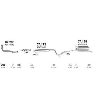 Išmetimo sistema POLMO POLMO00640