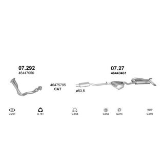 Išmetimo sistema POLMO POLMO00646