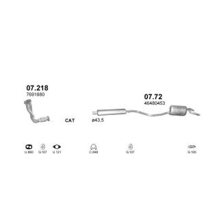 Išmetimo sistema POLMO POLMO00647