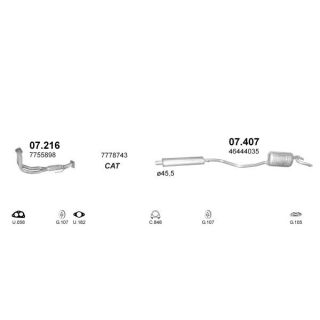 Išmetimo sistema POLMO POLMO00648