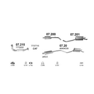 Išmetimo sistema POLMO POLMO00649