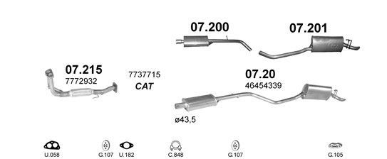 Išmetimo sistema POLMO POLMO00649