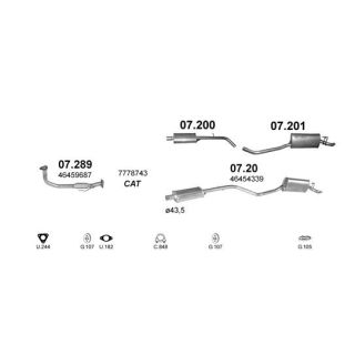 Išmetimo sistema POLMO POLMO00650