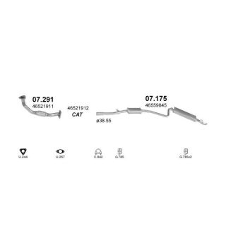 Išmetimo sistema POLMO POLMO00652