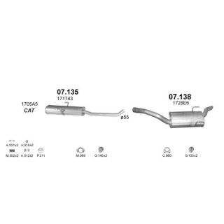 Išmetimo sistema POLMO POLMO00657