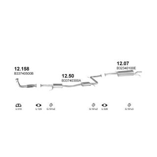 Išmetimo sistema POLMO POLMO00727