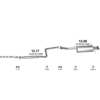 Išmetimo sistema POLMO POLMO00731