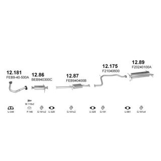 Išmetimo sistema POLMO POLMO00737