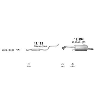 Išmetimo sistema POLMO POLMO00739