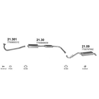 Išmetimo sistema POLMO POLMO00833