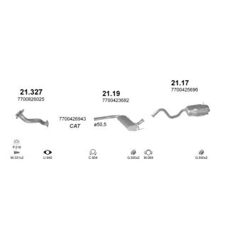 Išmetimo sistema POLMO POLMO00843