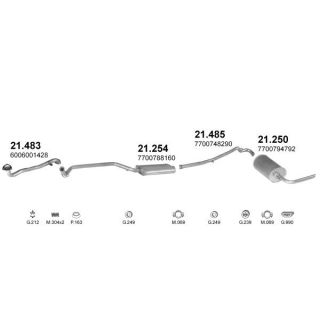 Išmetimo sistema POLMO POLMO00853