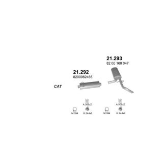 Išmetimo sistema POLMO POLMO00913