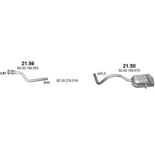 Išmetimo sistema POLMO POLMO00917