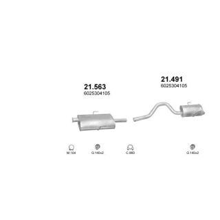 Išmetimo sistema POLMO POLMO00925
