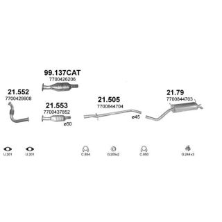 Išmetimo sistema POLMO POLMO00927