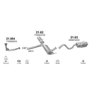 Išmetimo sistema POLMO POLMO00930