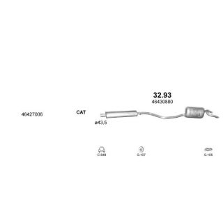 Išmetimo sistema POLMO POLMO01102