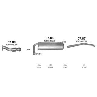 Išmetimo sistema POLMO POLMO01114