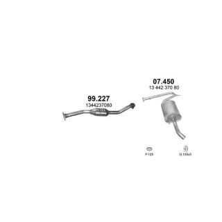 Išmetimo sistema POLMO POLMO01176