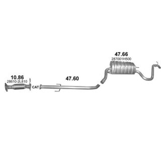 Išmetimo sistema POLMO POLMO01362