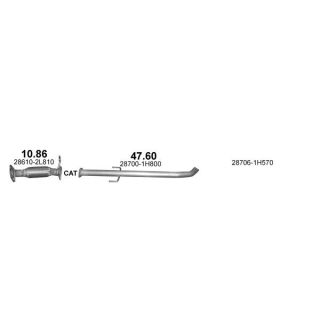 Išmetimo sistema POLMO POLMO01363