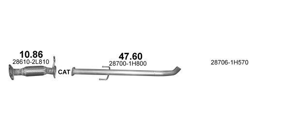 Išmetimo sistema POLMO POLMO01363