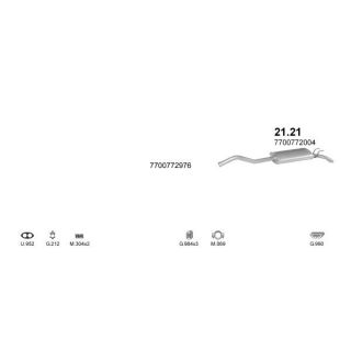 Išmetimo sistema POLMO POLMO01439