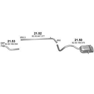 Išmetimo sistema POLMO POLMO01763