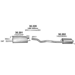 Išmetimo sistema POLMO POLMO01884