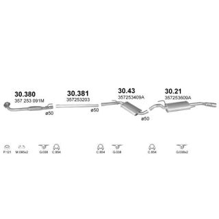 Išmetimo sistema POLMO POLMO01891