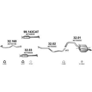 Išmetimo sistema POLMO POLMO01947