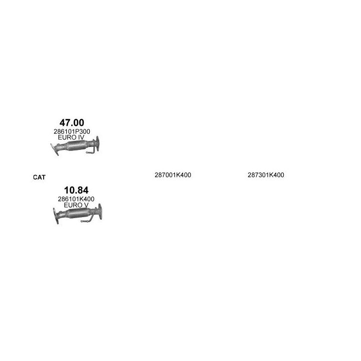 Išmetimo sistema POLMO POLMO01954