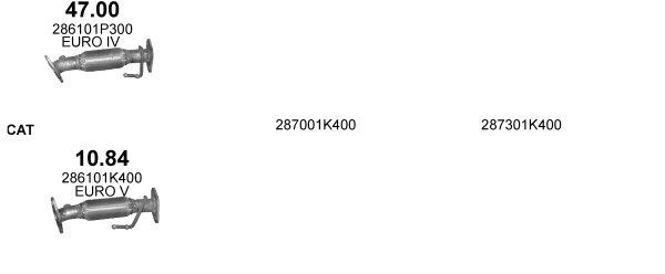 Išmetimo sistema POLMO POLMO01954